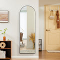Arched Metal Oversized Full Length Mirrors Wall Mirrors with Stand